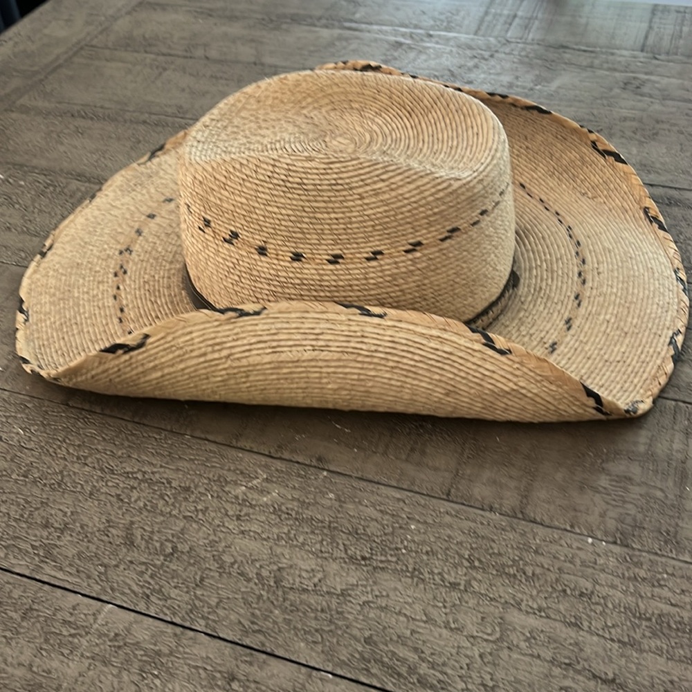 Straw Cowboy Hat - Picture 4 of 5